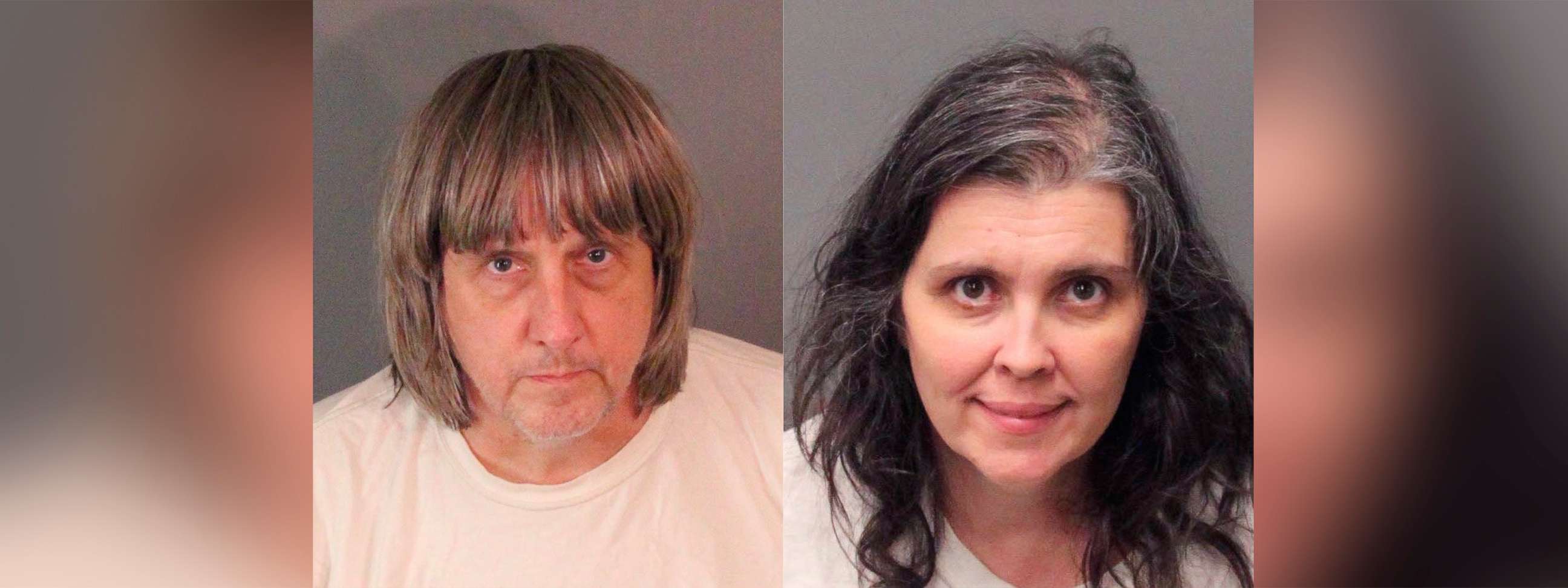 PHOTO: These undated photos provided by the Riverside County Sheriff's Department show David Allen Turpin, left, and Louise Anna Turpin. 