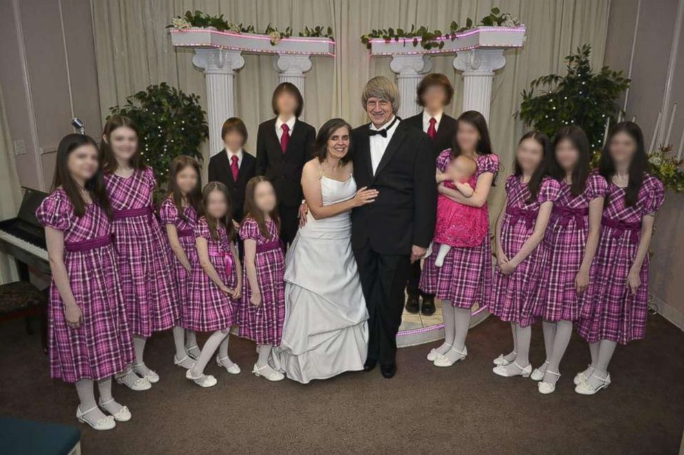 PHOTO: Louise and David Turpin of Perris at their wedding. 