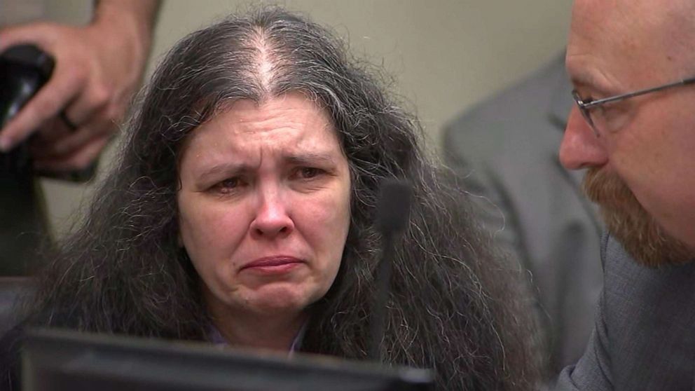 PHOTO: Louise Turpin faces a judge for sentencing, April 19, 2019.