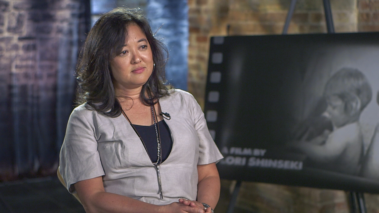 PHOTO: Filmmaker Lori Shinseki, who made the documentary, "The Twinning Reaction," is seen here in an interview with "20/20"  