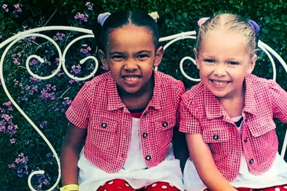 PHOTO: Millie, left, and Marcia, right sport matching outfits as kids.