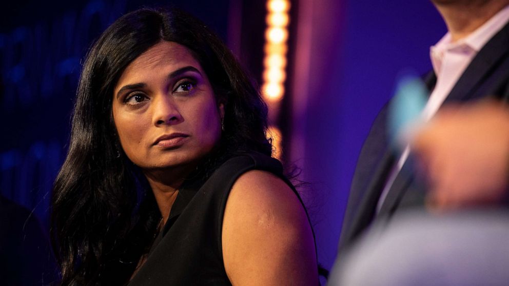 PHOTO: Vijaya Gadde, chief legal officer of Twitter Inc., attends a global technology conference in Laguna Beach, Calif., Oct. 21, 2019.