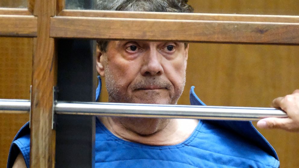 PHOTO: Dr. George Tyndall, 72, listens during an arraignment at Los Angeles Superior court, July 1, 2019, in Los Angeles.