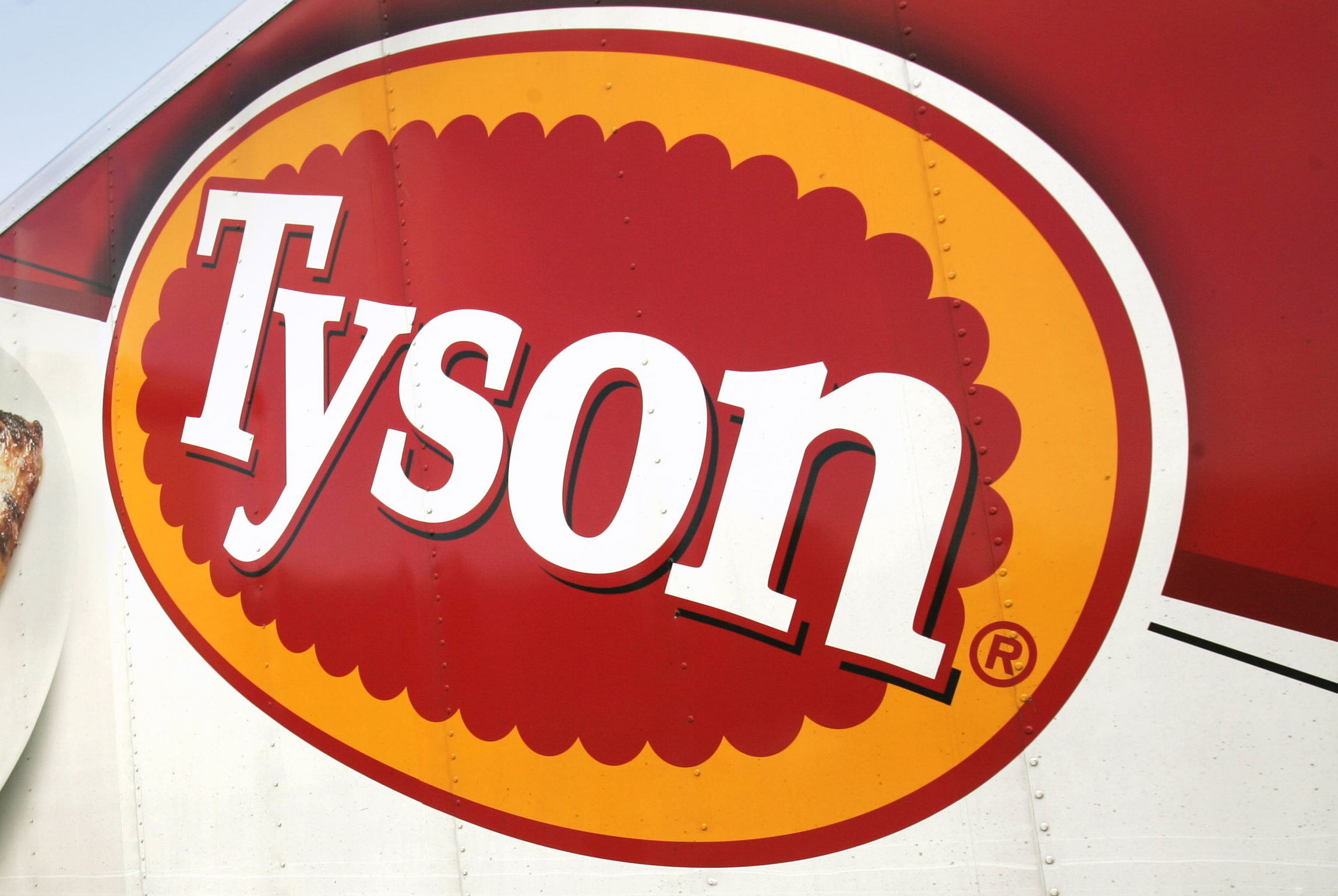 PHOTO: In this Oct. 28, 2009, file photo, a Tyson Foods, Inc., truck is parked at a food warehouse in Little Rock, Ark.