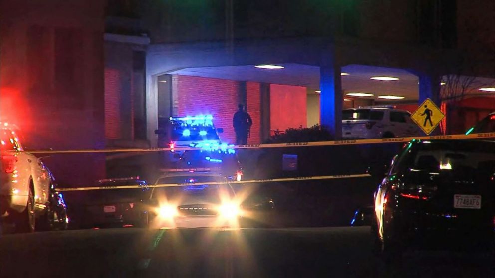 PHOTO: Police respond to a report of an active shooter at UAB Highlands Hospital in Birmingham Ala., on March 14, 2018.