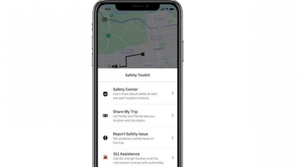 PHOTO: Uber launches new discreet reporting option for safety incidents.