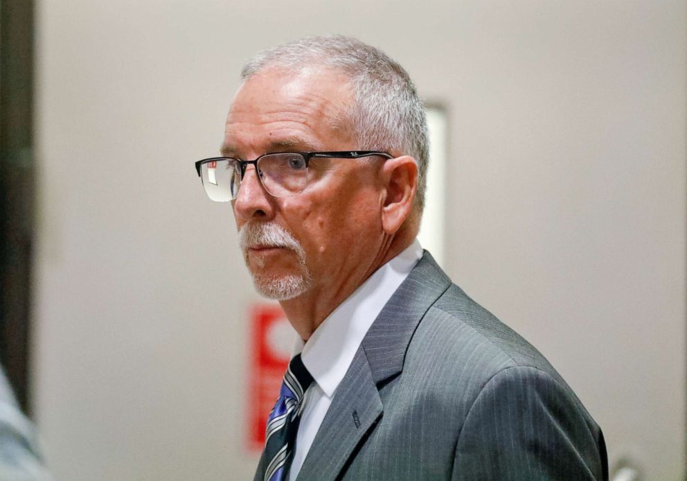 PHOTO: UCLA gynecologist James Heaps appears in Los Angeles Superior Court, June 26, 2019. The University of California has agreed to pay more than $100 million to settle allegations that several hundred women were sexually abused by Heaps.