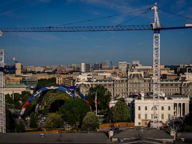 New satellite imagery shows White House UFC structure and ballroom construction