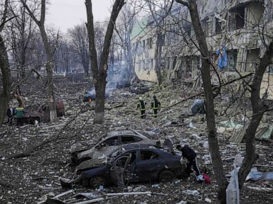 Children's hospital destroyed in targeted attack, Ukrainian officials say