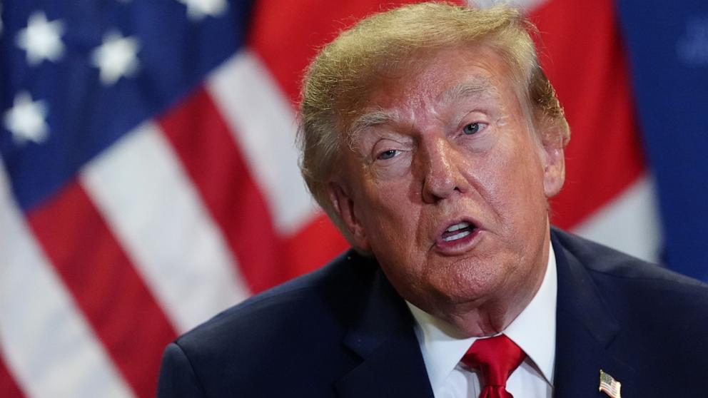 PHOTO: President Donald Trump attends a bilateral meeting with UK Prime Minister Andy Burnham during the 81st session of the United Nations General Assembly at U.N. Headquarters, September 22, 2026 in New York City.