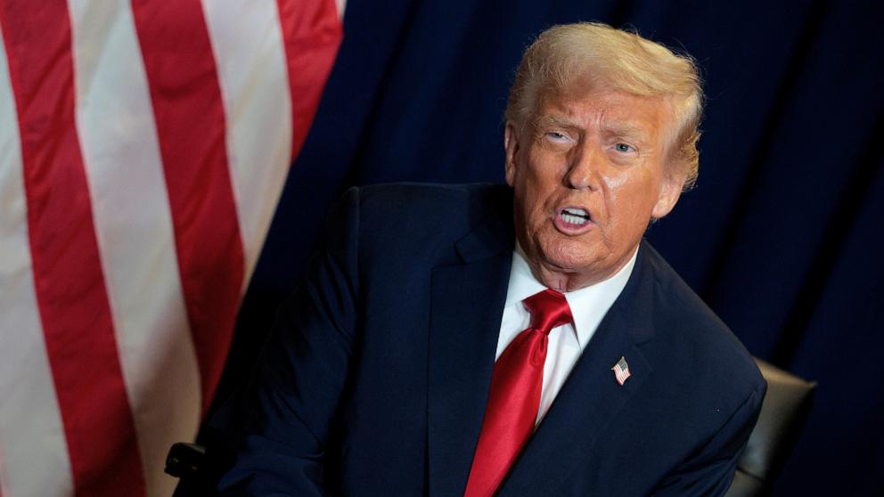 PHOTO: President Donald Trump meets with President of the European Commission Ursula von der Leyen during the 80th session of the UN's General Assembly at the United Nations headquarters, September 23, 2025 in New York City.