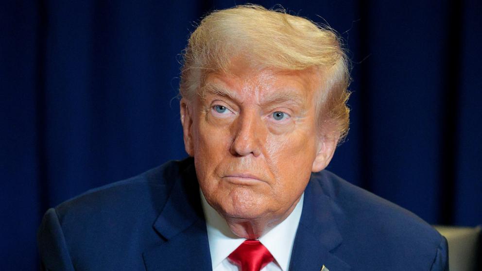 PHOTO: President Donald Trump meets with President of the European Commission Ursula von der Leyen during the 80th session of the UN's General Assembly at the United Nations headquarters, September 23, 2025 in New York City.
