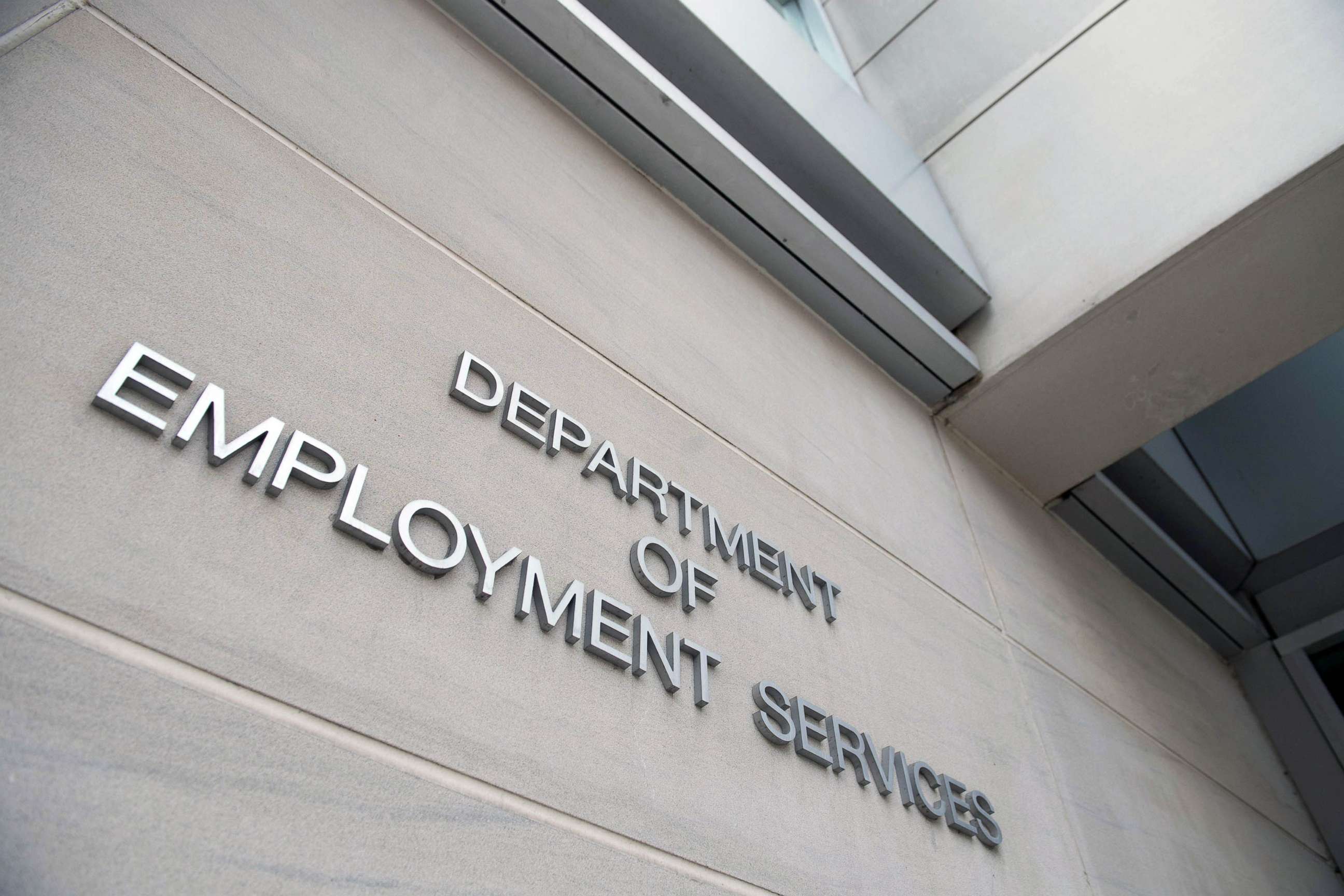 PHOTO: The DC Department of Employment Services, which handles unemployment claims for DC residents, is seen in Washington, D.C, July 16, 2020.