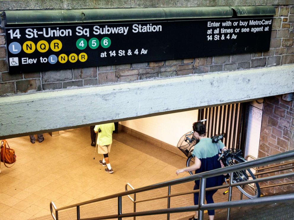 PHOTO: TThe 14th Street Union Square subway station entrance.