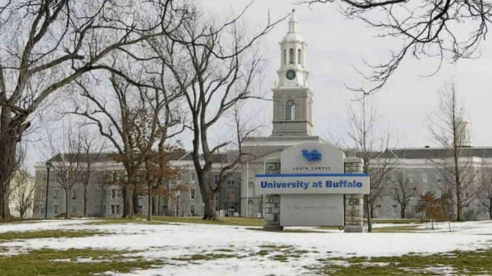 PHOTO: A student was seriously injured in a "potential" hazing incident at the University at Buffalo in Buffalo, N.Y., on Friday, April 12, 2019.