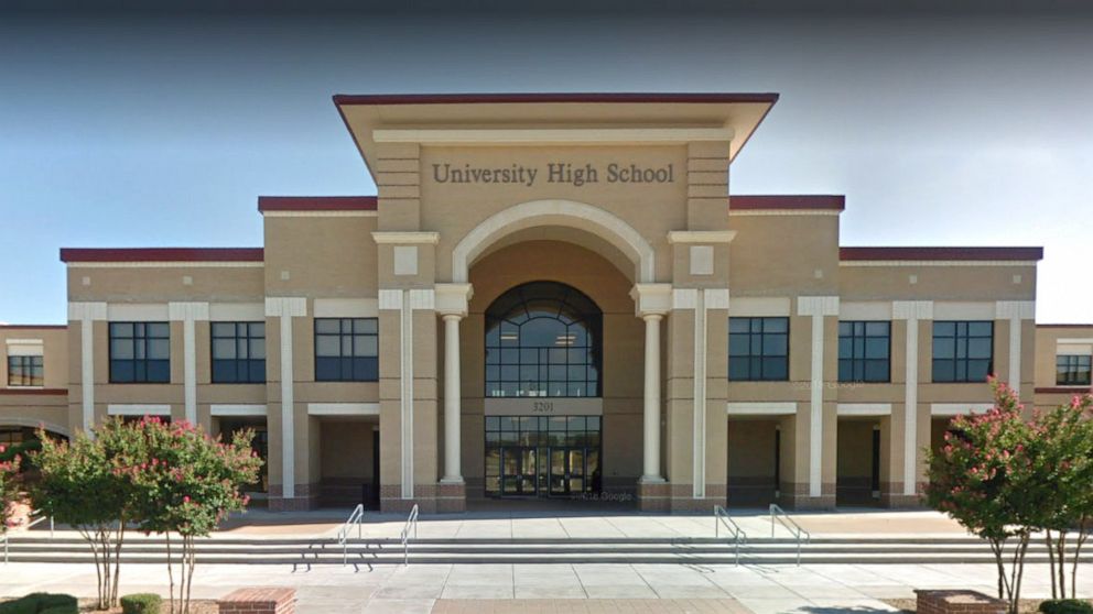 PHOTO: University High School, pictured in an image taken from Google Maps Street View, is part of the Waco Independent School Disctict in Waco, Texas.
