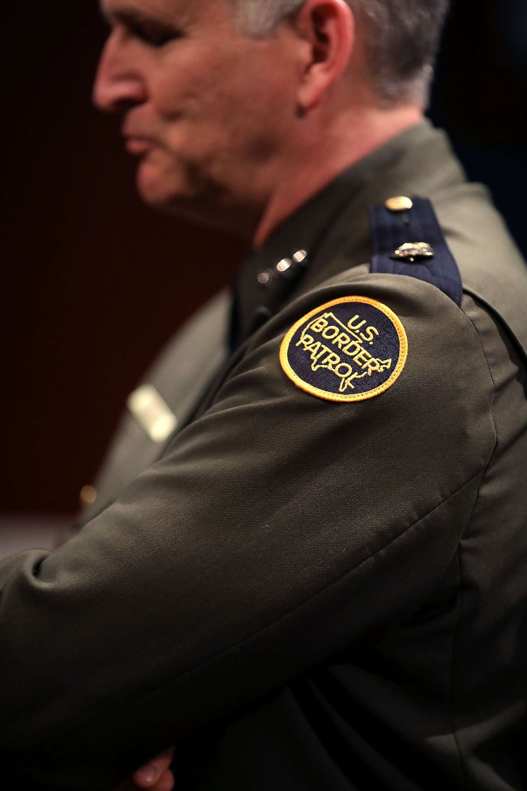 PHOTO: Homeland Security Department Joint Task Force West Director Paul Beeson of the U.S. Border Patrol prepares to testify before the House Homeland Security Committee's Border and Maritime Security Subcommittee, April 4, 2017, in Washington.