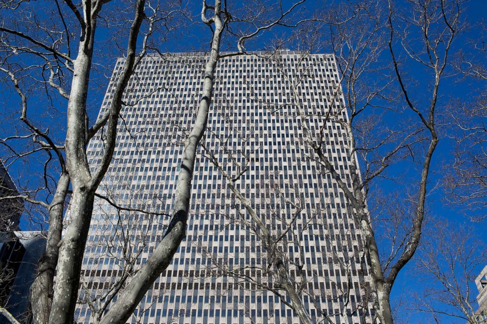 PHOTO: The U.S. Courthouse stands in New York, Feb. 24, 2020.