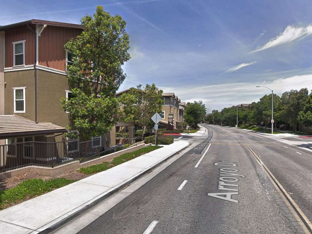 PHOTO: The apartments located near Arroyo Block 3300, on the campus of the University of California, Irvine, are visible in a Google Maps Street View dated May 2018.