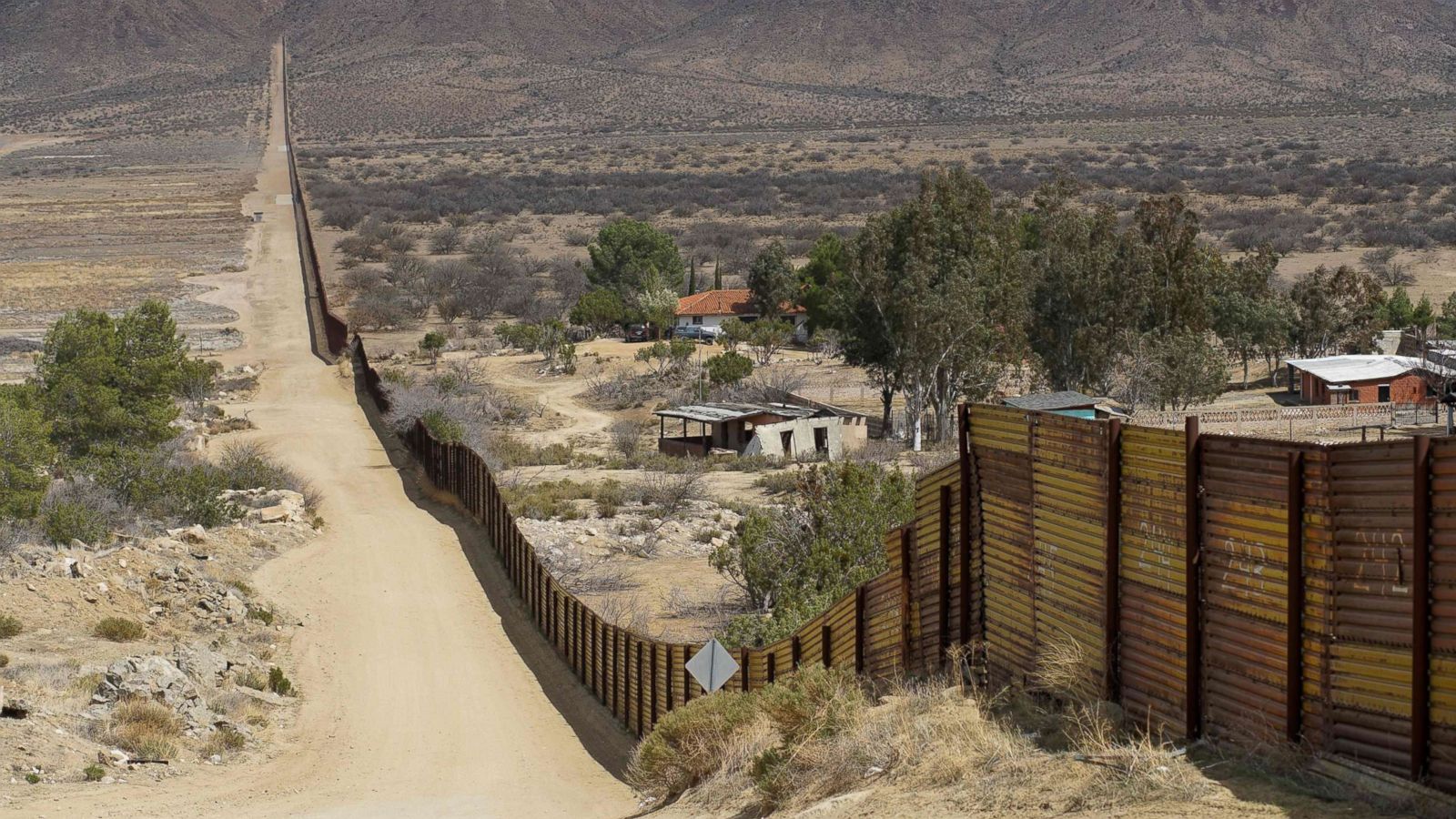 Sentry Border Sentry Line Mexican Border