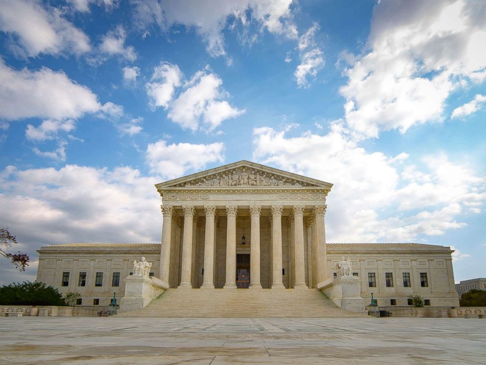PHOTO: The United States Supreme Court Building in Washington D.C. is pictured in this undated stock photo.