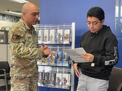 New recruits are joining the military in big numbers