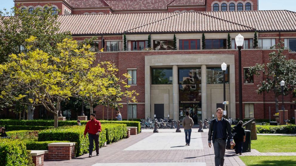 The University of Southern California campus, 2014.