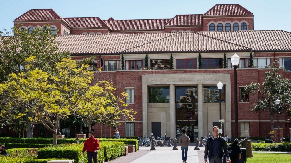 PHOTO: The University of Southern California campus, 2014.
