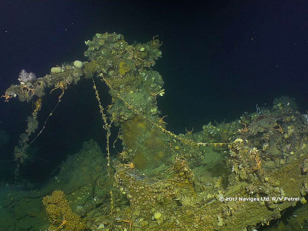 PHOTO: Microsoft co-founder and philanthropist Paul G. Allens expedition crew of Research Vessel (R/V) Petrel has documented the USS Ward in its final resting place near Ponson Island in the Philippines.