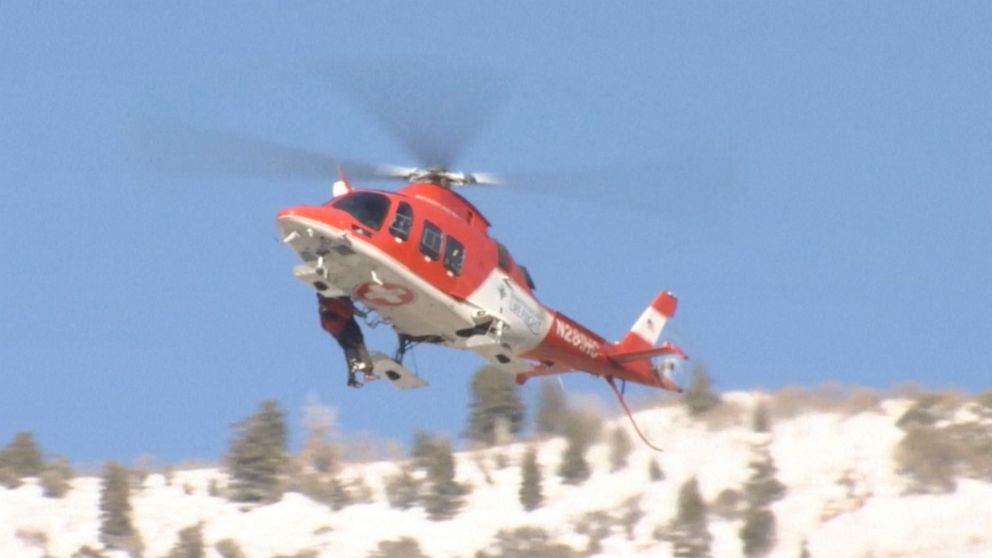 PHOTO: Four skiers were killed and four others rescued after an avalanche in Utah's Salt Lake Valley on Saturday, Feb. 6, 2021.