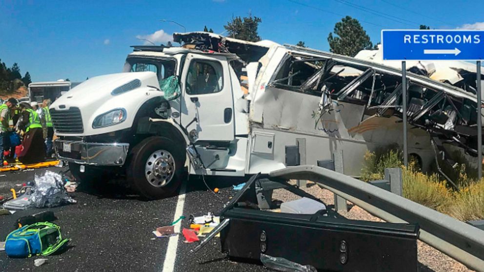 VIDEO: No explanation for Utah tour bus crash that killed 4, injured 17