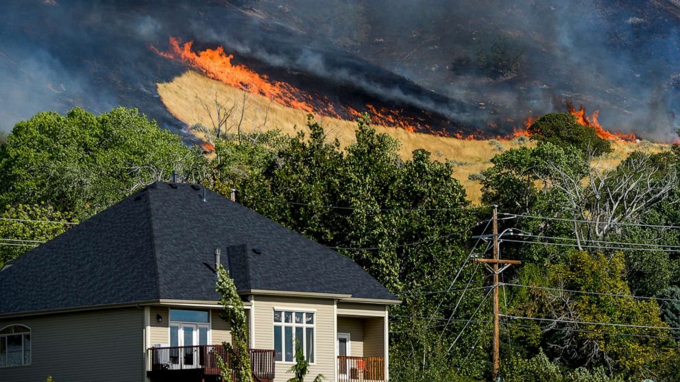 Utah Wildfires 2024 - Lanny Modesty