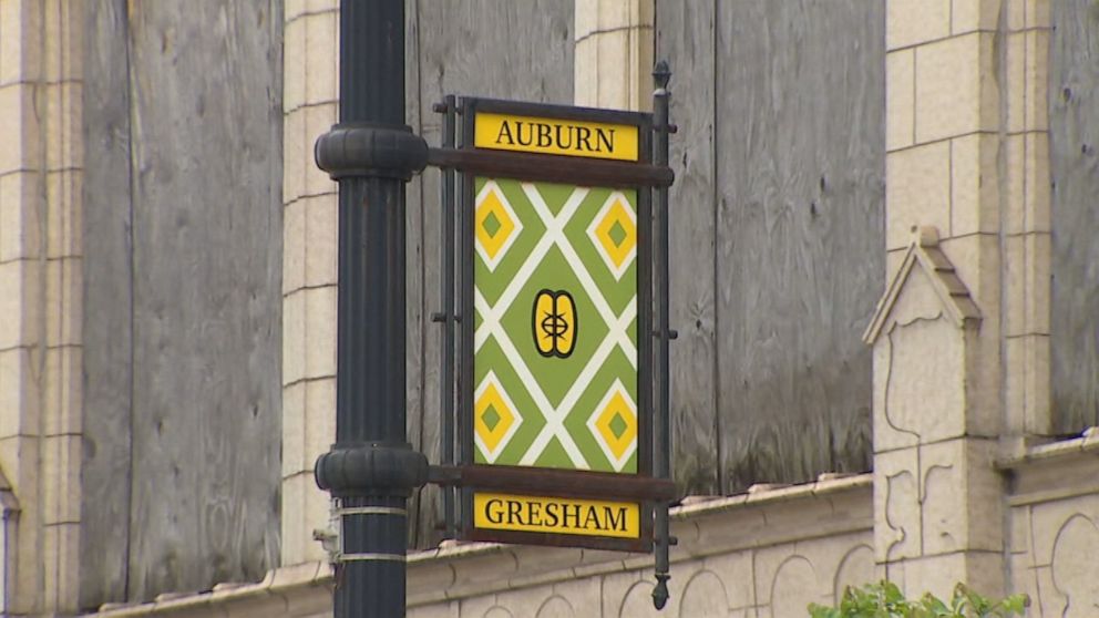 PHOTO: An Auburn Gresham neighborhood sign.
