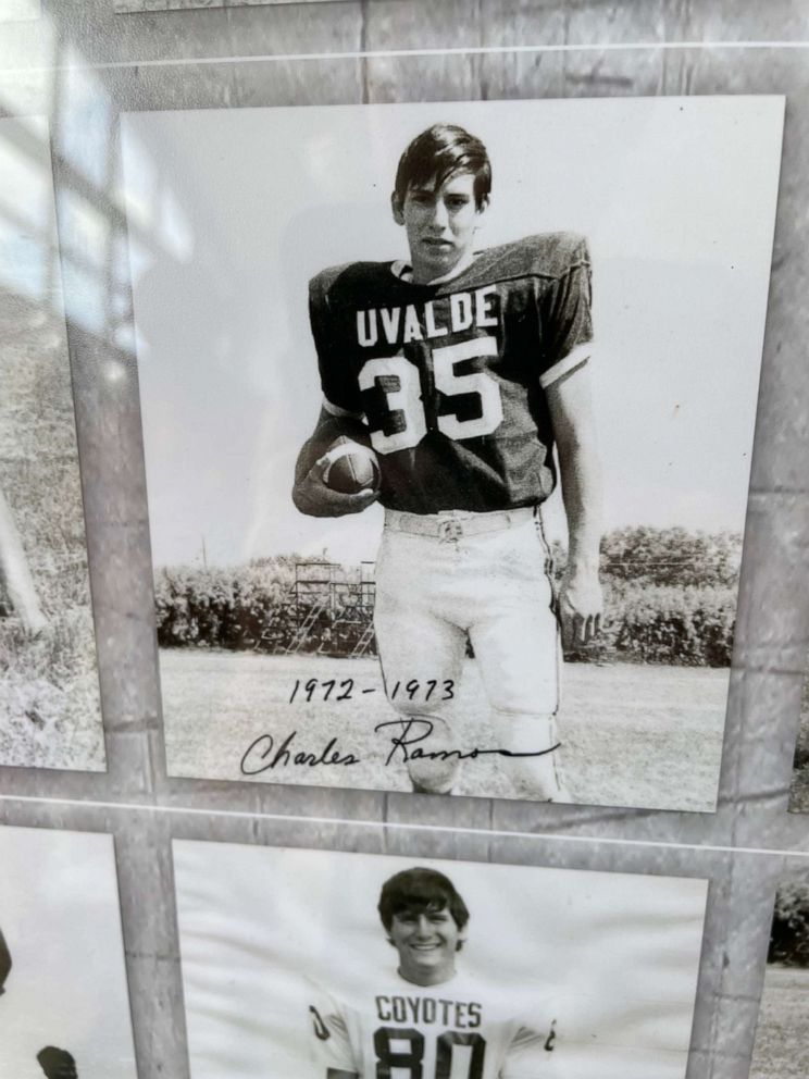 PHOTO: Charlie Ramos, member of the 1972 state champ Uvalde football team, pictured in an undated photo.
