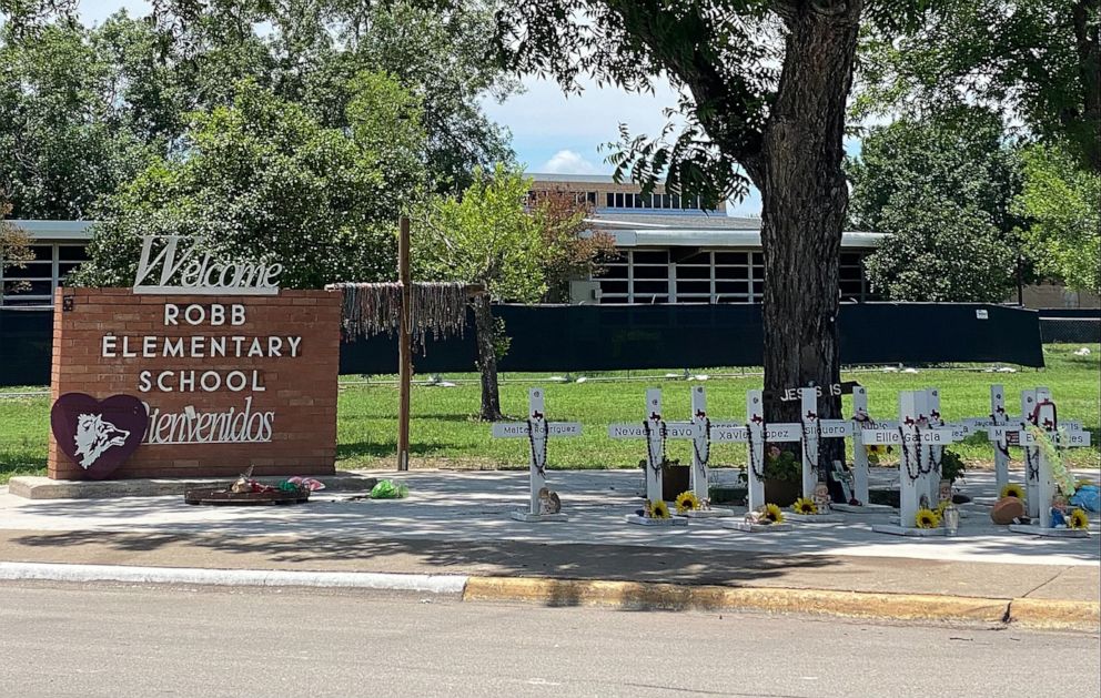 PHOTO: Nineteen children and two teachers were killed in the shooting at Robb Elementary School in Uvalde, Texas.