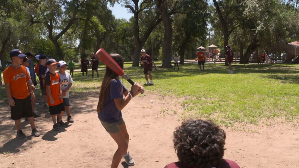 PHOTO: The Houston Astros visited Uvalde six weeks after the horrific mass shooting at Robb Elementary School, bringing gifts and honoring the community members.