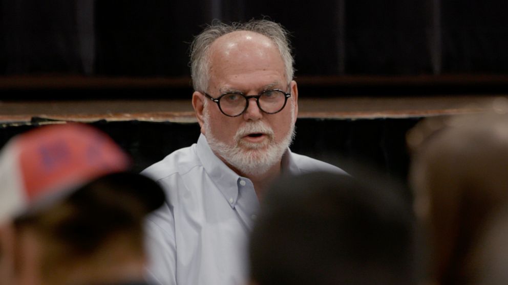PHOTO: Mayor Don McLaughlin made comments at a news conference that kicked off a week of commemorations to mark one year since the massacre that killed 19 students and two teachers in Uvalde, Texas.