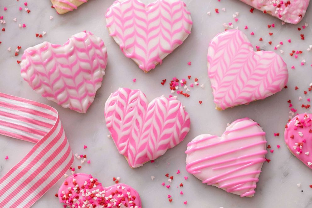 PHOTO: Preppy Kitchen's John Kanell makes sugar cookies just in time for Valentine's Day.