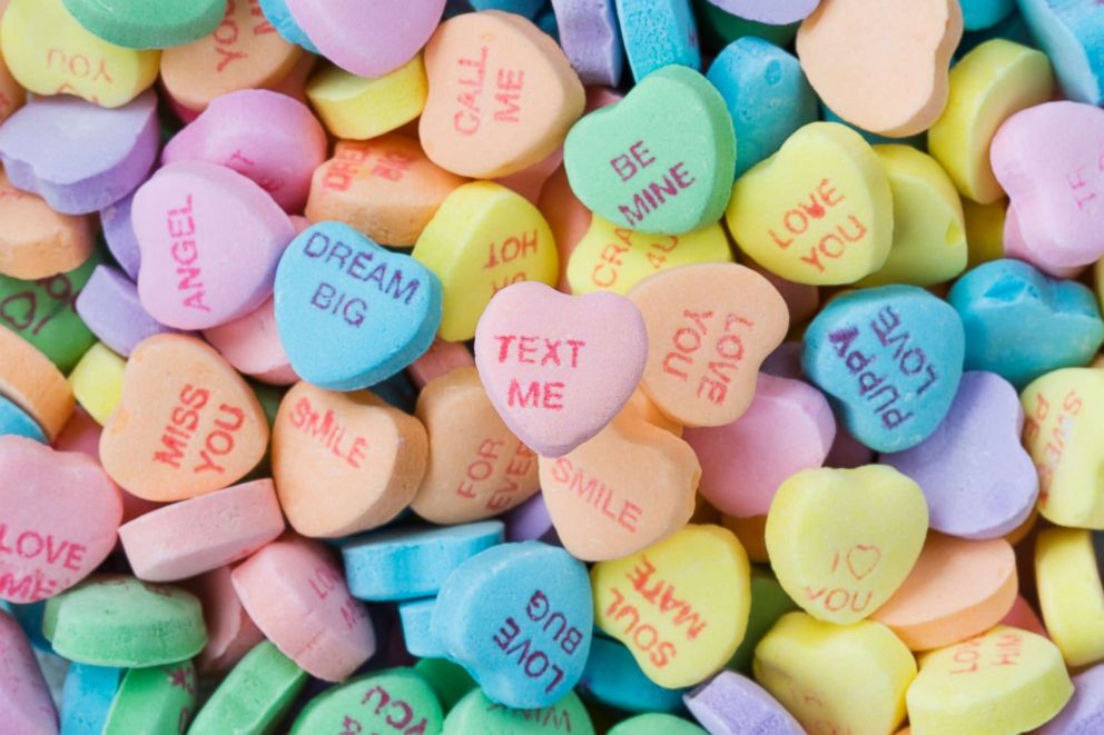 PHOTO: Conversation hearts is a classic candy for Valentine's Day.