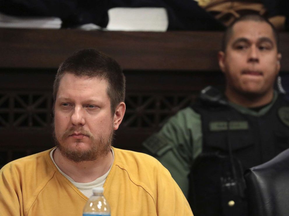 PHOTO: Former Chicago police Officer Jason Van Dyke attends his sentencing hearing at the Leighton Criminal Court Building in Chicago, for the 2014 shooting of Laquan McDonald, Jan. 18, 2019.