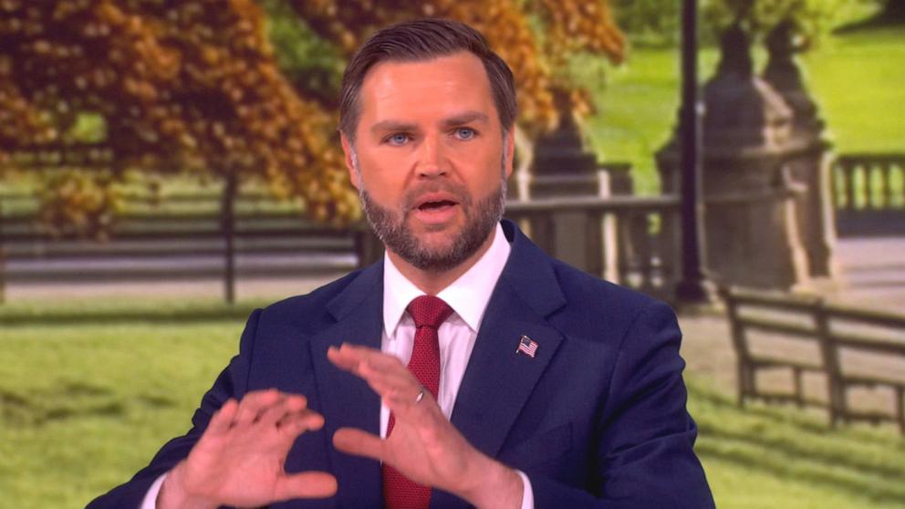 PHOTO: Vice President JD Vance appears on The View, June 16, 2026.