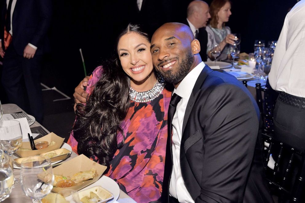 PHOTO: Vanessa Laine Bryant and Kobe Bryant attend an event in Los Angeles, Nov. 9, 2019.