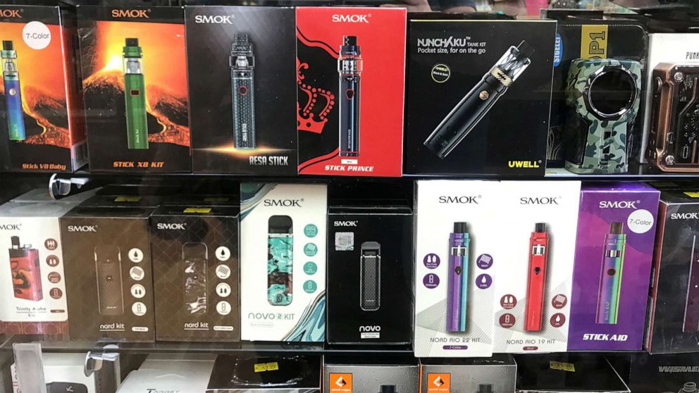 It's a public health crisis and it ends today': New York bans flavored e- cigarettes - ABC News It's a public health crisis and it ends today': New York bans flavored e- cigarettes - ABC News