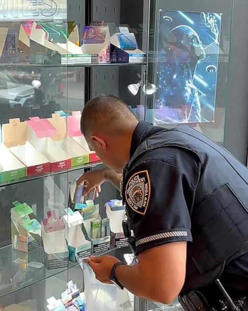 Crackdown on illegal vapes marketed to kids