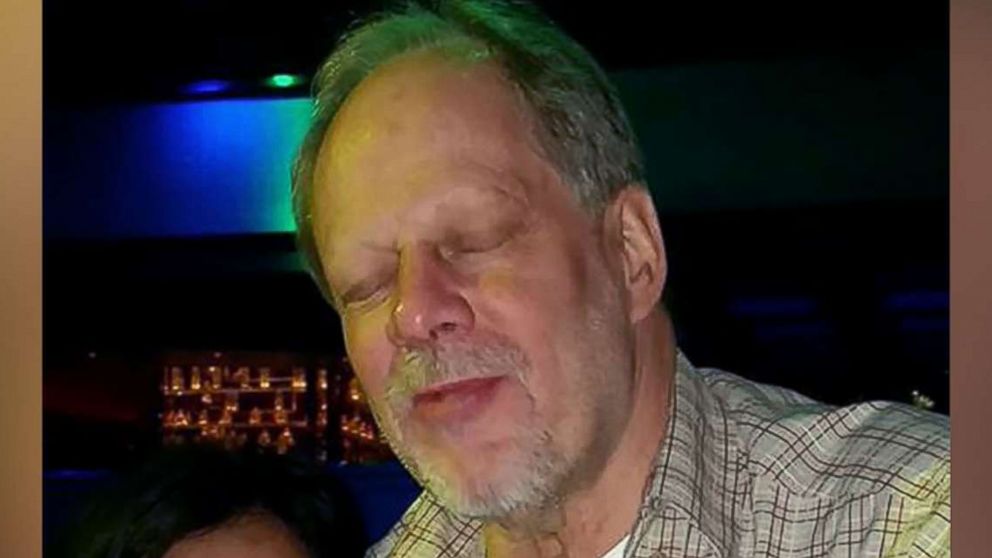 PHOTO: Stephen Paddock, seen here in a photo posted on Facebook by his girlfriend in September 2014, has been identified as the suspect in Sunday's mass shooting in Las Vegas.
