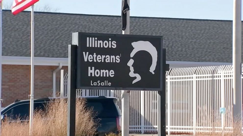 PHOTO: The state is investigating after 27 residents of the Illinois Veterans' Home in LaSalle died of COVID-19.