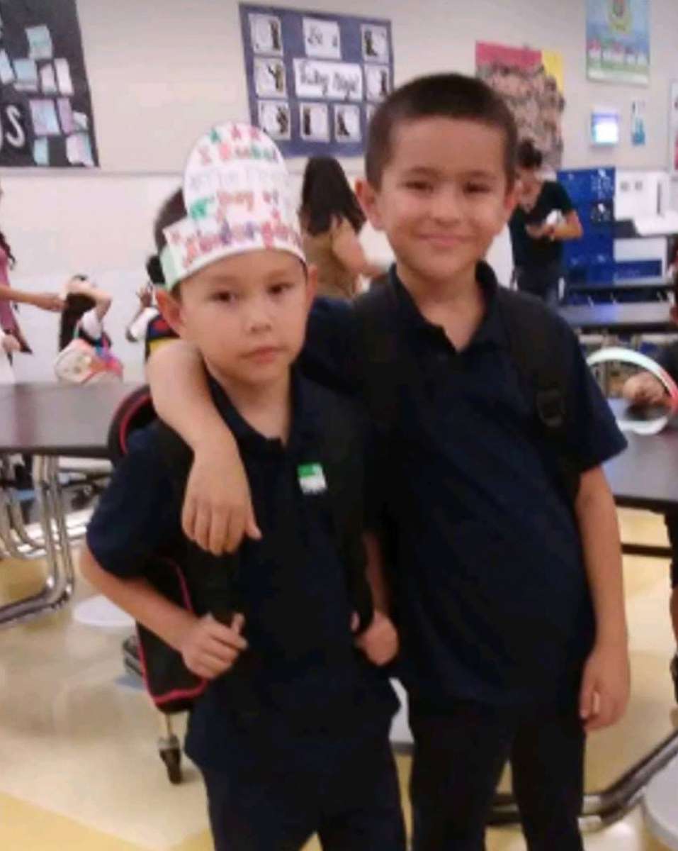PHOTO: Jonathan Nunez-Coronado, 5, and Victor Nunez-Coronado, 8, are pictured in this undated photo released on Sept. 1, 2018.