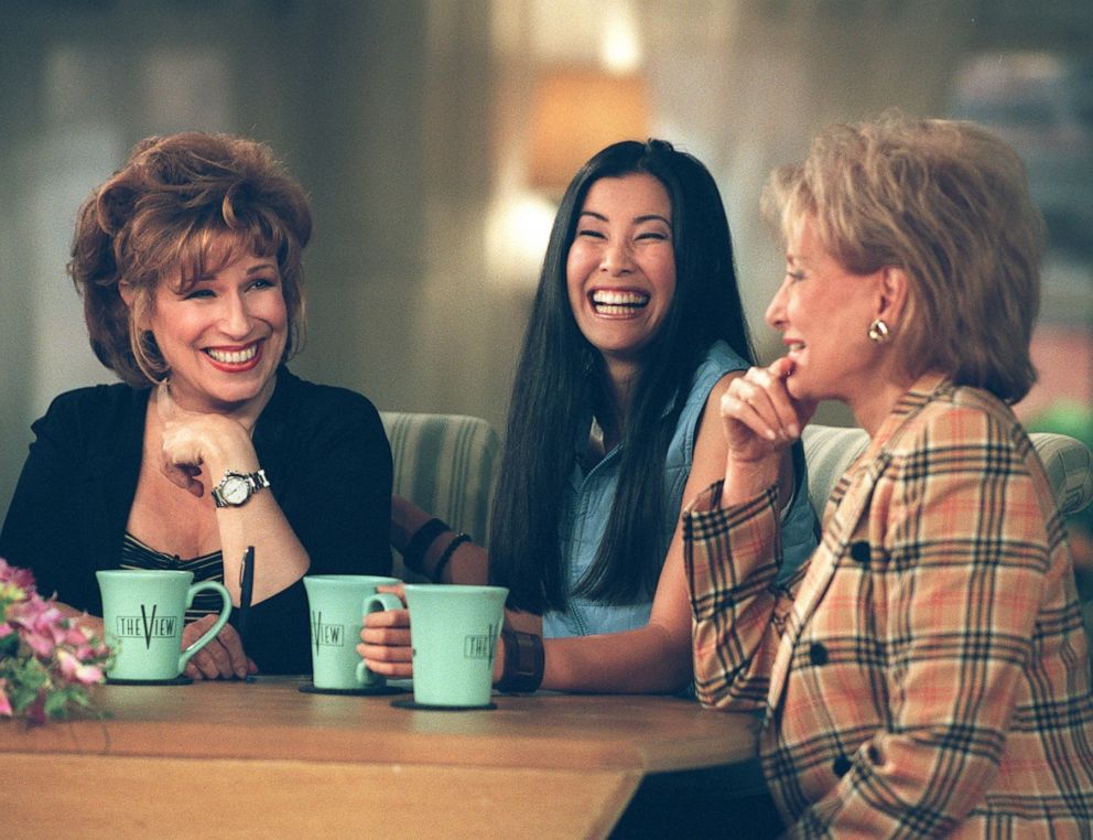 PHOTO: Joy Behar, Lisa Ling, and Barbara Walters on "The View" in 1999.