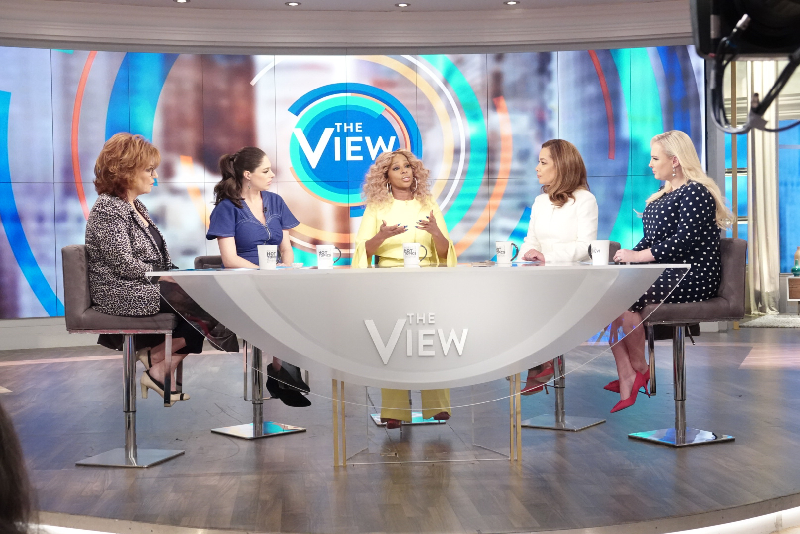 PHOTO: Mary J. Blige discusses discusses the impacts of pitting women against each other in the industry on "The View" Feb. 18, 2019