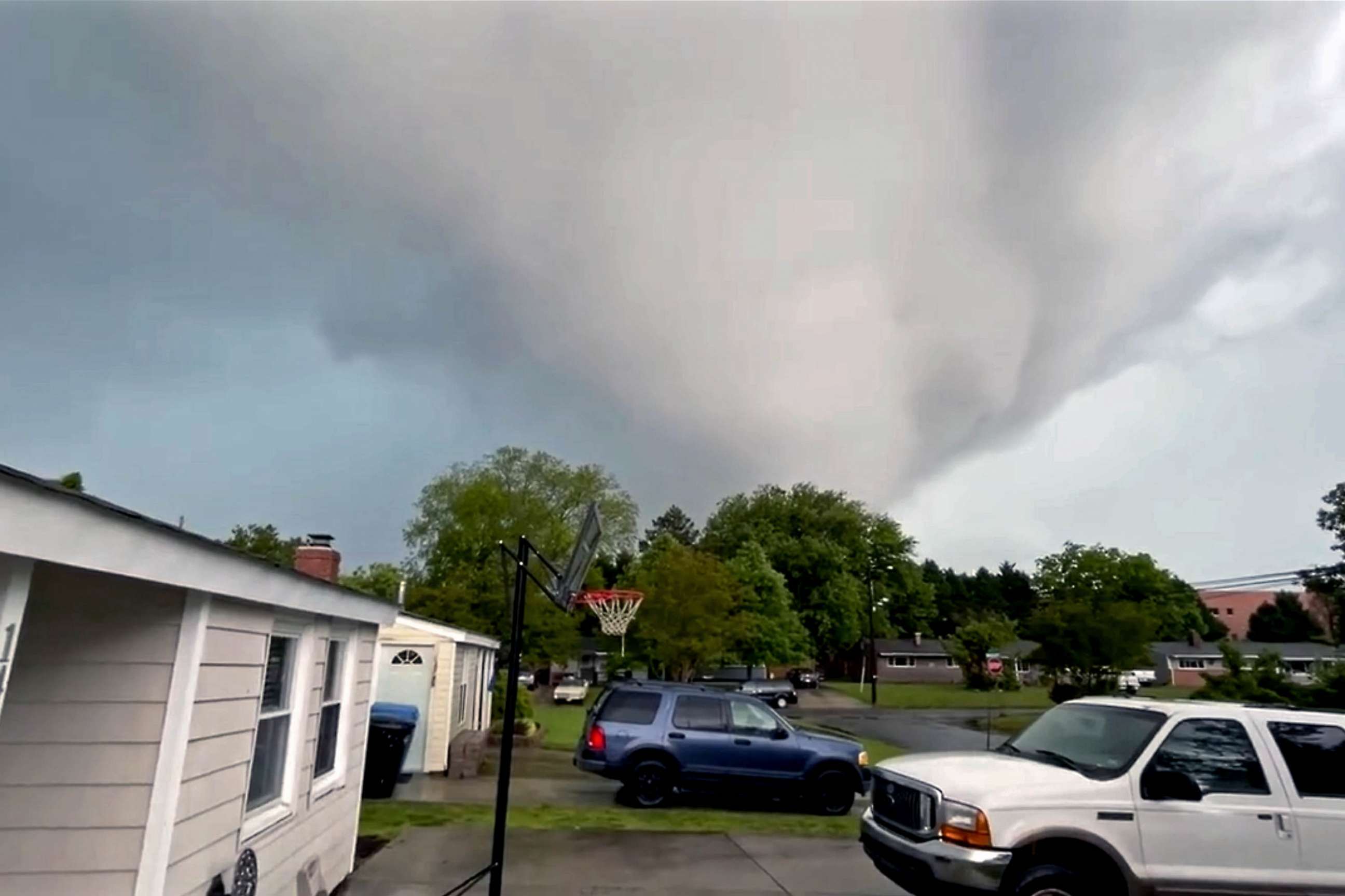 PHOTO: Possible tornado in Virginia Beach, VA.